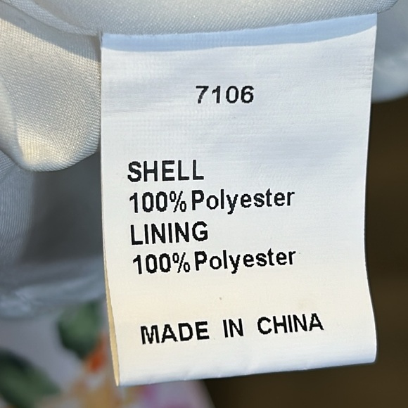 One Shoulder Colourful Midi Dress Layered Ruffle Floral Print Size XL - Picture 5 of 16